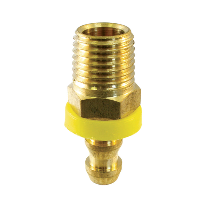 H. Paulin 009-350 Dominion A= 3/8" B=1/8" Push on- Male pipe Brass 1Pcs