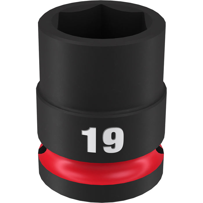 Milwaukee 49-66-6251 SHOCKWAVE Impact Duty™ 1/2"Drive 19MM Standard 6 Point Socket