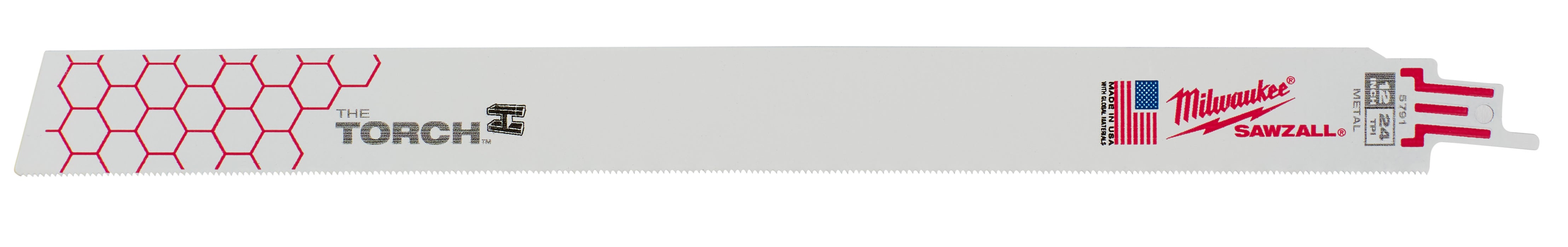 Milwaukee (366) 48-00-5791 BLADE 24T 12L TORCH 5PK