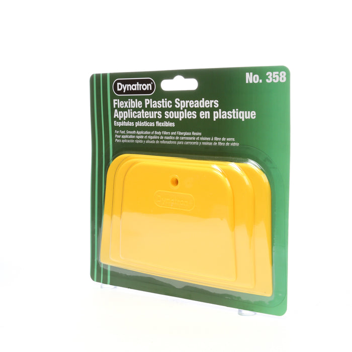3M 358 Dynatron™ Yellow Spreaders, 358, assorted sizes, Colour: Yellow, 3M Stock No. 7000045476