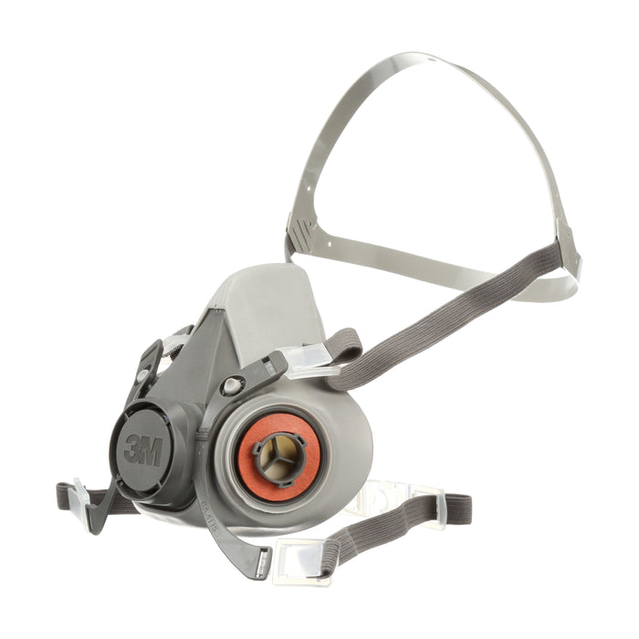 3M 6200 3M™ Half Facepiece Resuable Respirator, 6200, medium, Colour: Grey, 3M Stock No. 7000001933