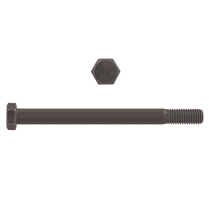 H. Paulin (680) B073-778 Paulin 7/8"-9 x 7-1/2" Hex Head Cap Screws Grade 5 UNC Bare Metal PT 25 Pcs