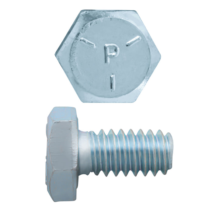 H. Paulin (680) 075-305 Paulin 1/4"-20 x 1/2" Hex Head Cap Screws Grade 5 UNC Zinc FT 100 Pcs