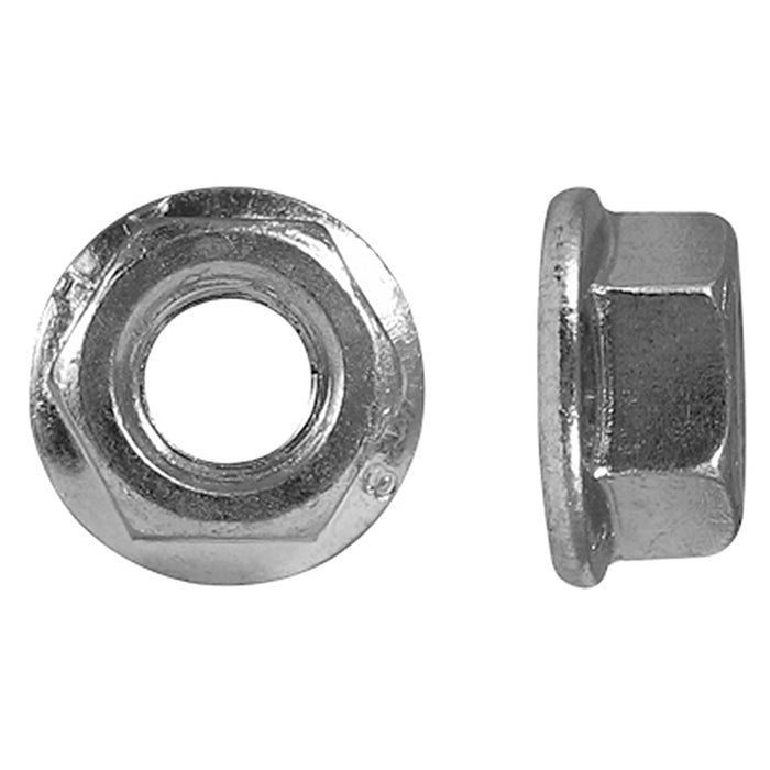 H. Paulin (680) 910-0135 Papco M8-1.25 Metric Flange Nuts Class 10 DIN-6923 Steel Black Oxide 4Pcs