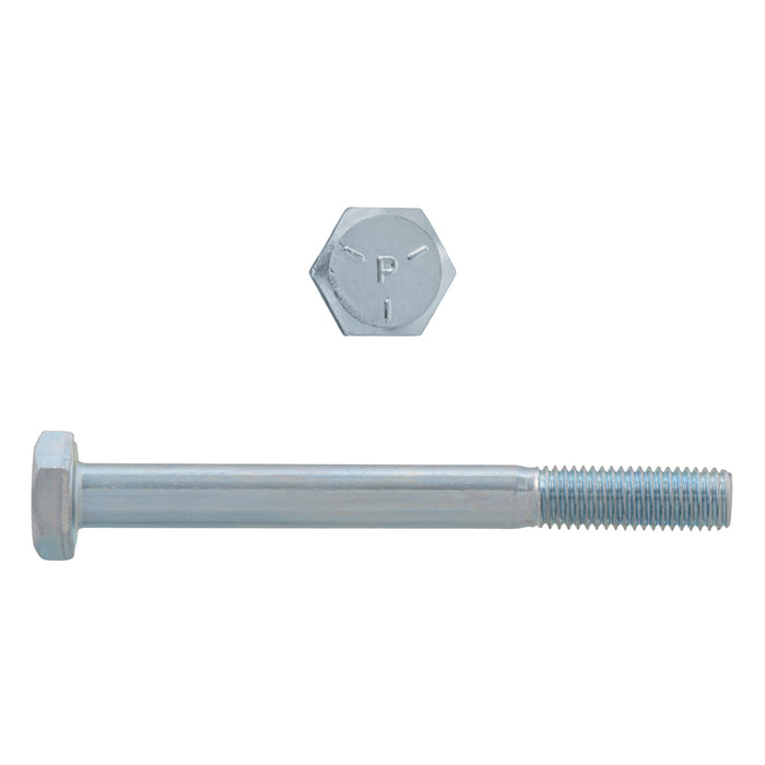 H. Paulin (680) 023-112 Paulin 1/4"-28 x 3" Hex Head Cap Screws Grade 5 UNF Zinc PT 9 Pcs