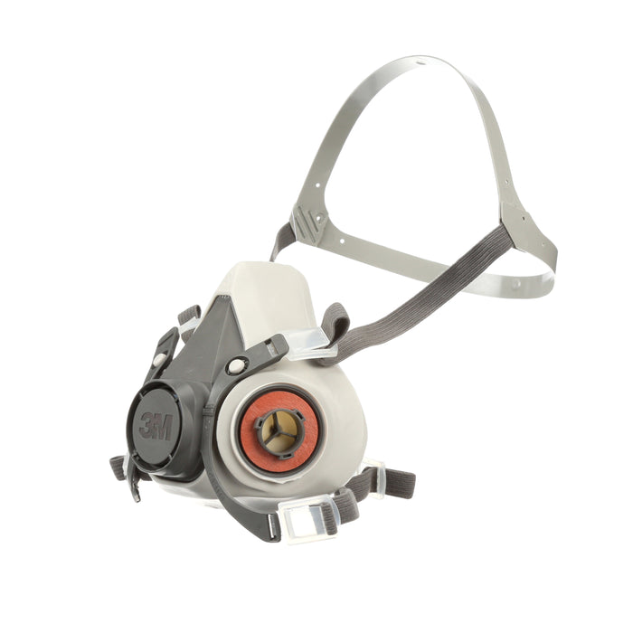 3M 6100 3M™ Half Facepiece Resuable Respirator, 6100, small, Colour: Grey, 3M Stock No. 7000001932