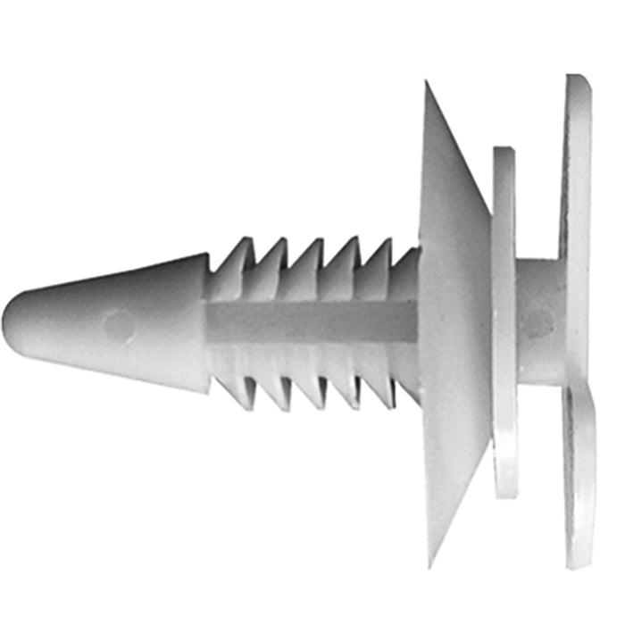 H. Paulin 247-085 Papco 5/16" x 3/4" Retainers Plastic 25Pcs