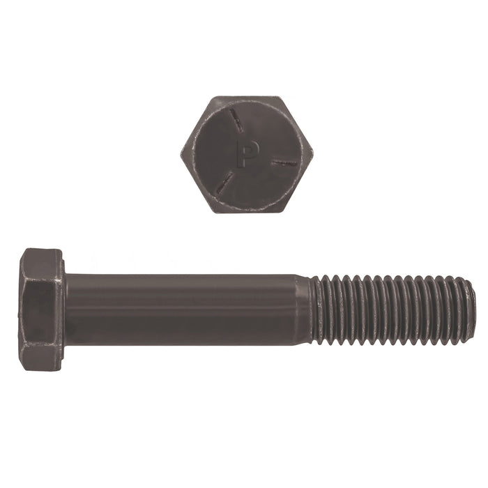 H. Paulin (680) 073-549 Paulin 7/16"-14 x 4" Hex Head Cap Screws Grade 5 UNC Bare Metal PT 50 Pcs