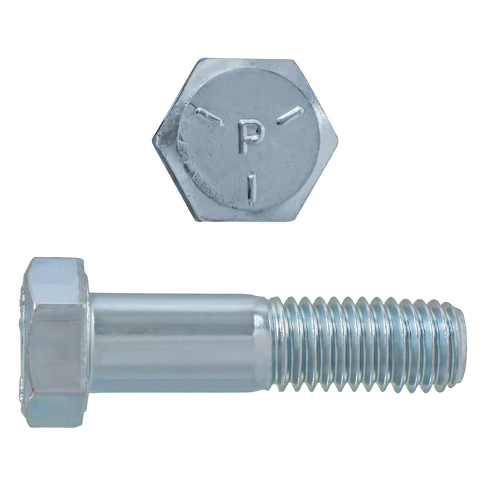 H. Paulin (680) 075-632 Paulin 9/16"-12 x 2-1/2" Hex Head Cap Screws Grade 5 UNC Zinc PT 25 Pcs