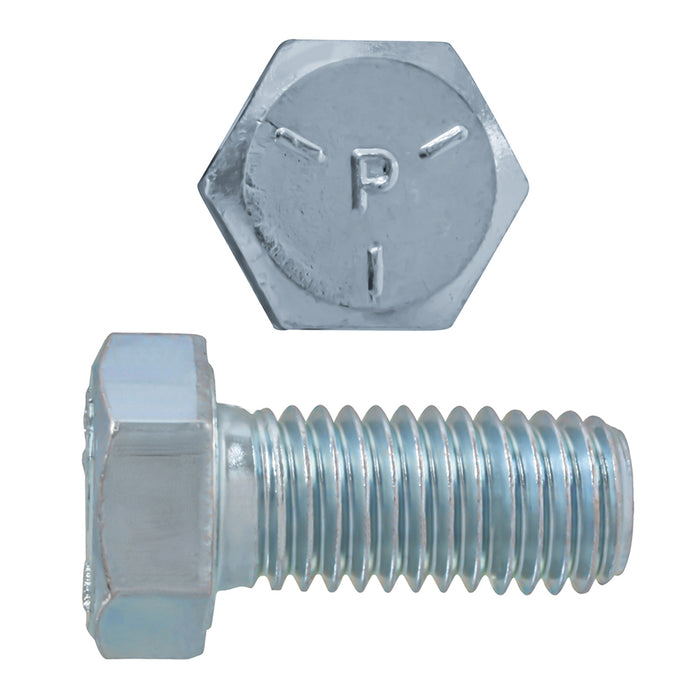 H. Paulin 075-674 Paulin 5/8"-11 x 1-3/4" Hex Head Cap Screws Grade 5 UNC Zinc FT 25 Pcs