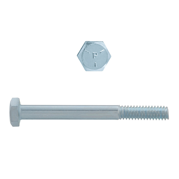 H. Paulin B075-318 Paulin 1/4"-20 x 2-1/2" Hex Head Cap Screws Grade 5 UNC Zinc PT 900 Pcs