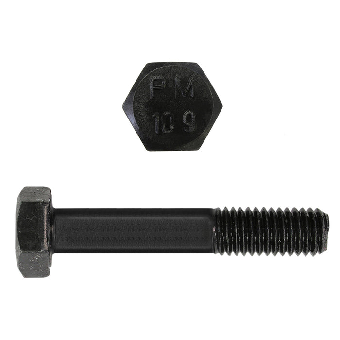 H. Paulin 612-279 Paulin M6-1.00 x 45mm Metric Hex Head Cap Screws CL 10.9 Coarse Bare Metal DIN931 PT 100 Pcs