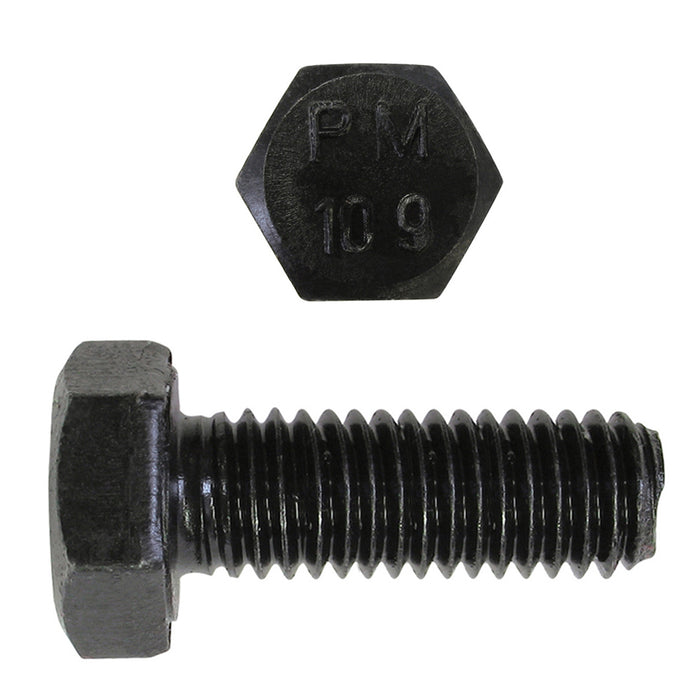 H. Paulin 612-465 Paulin M16-2.00 x 35mm Metric Hex Head Cap Screws CL 10.9 Coarse Bare Metal DIN933 FT 25 Pcs
