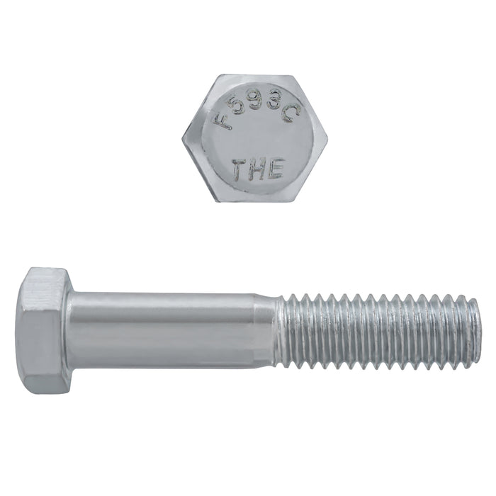 H. Paulin 5000-496 Paulin 3/8"-16 x 2" Hex Head Cap Screws 18.8 Stainless UNC PT 100 Pcs