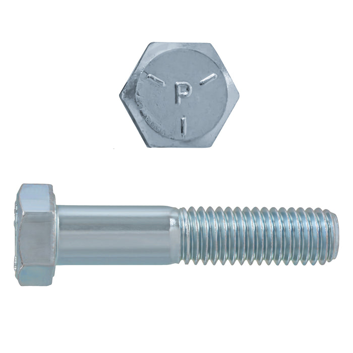 H. Paulin (680) B075-588 Paulin 1/2"-13 x 2-1/2" Hex Head Cap Screws Grade 5 UNC Zinc PT 225 Pcs
