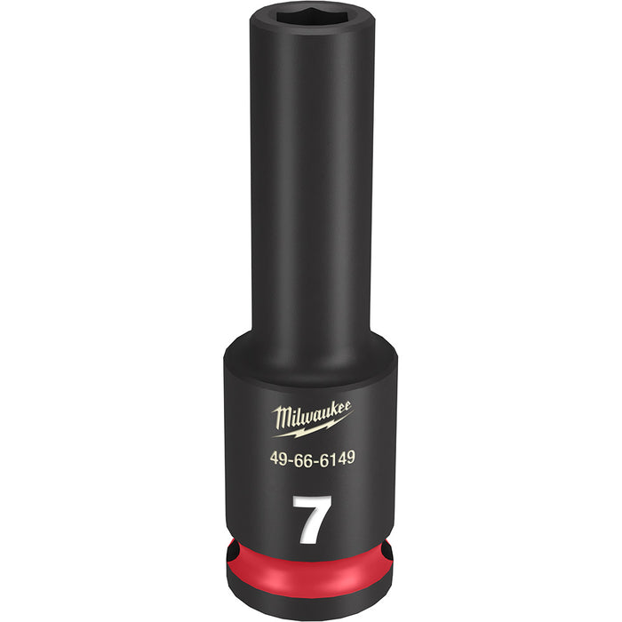 Milwaukee 49-66-6149 SHOCKWAVE Impact Duty™ 3/8"Drive 7MM Deep 6 Point Socket