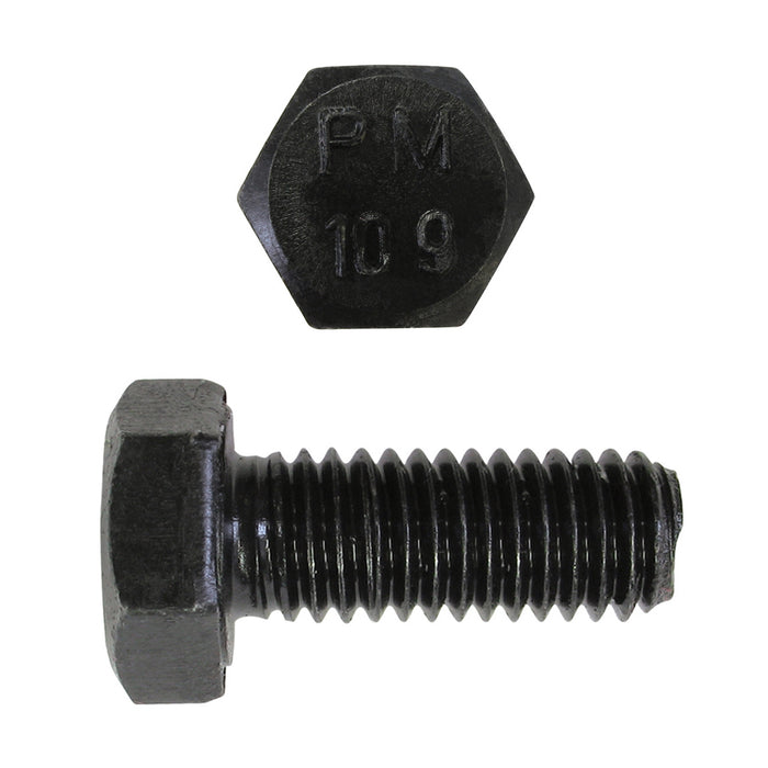 H. Paulin 612-316 Paulin M8-1.25 x 20mm Metric Hex Head Cap Screws CL 10.9 Coarse Bare Metal DIN933 FT 100 Pcs
