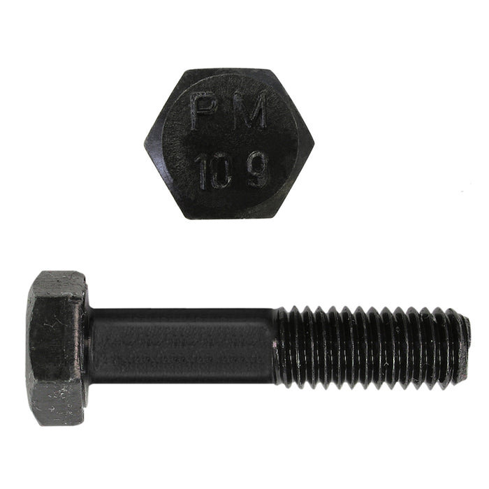 H. Paulin (680) 612-277 Paulin M6-1.00 x 35mm Metric Hex Head Cap Screws CL 10.9 Coarse Bare Metal DIN931 PT 100 Pcs