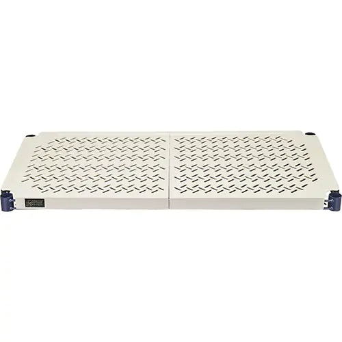 Wire Shelving Unit with Plastic Shelves - RPWR72-2430E