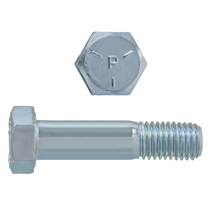 H. Paulin 075-772 Paulin 7/8"-9 x 5" Hex Head Cap Screws Grade 5 UNC Zinc PT 20 Pcs