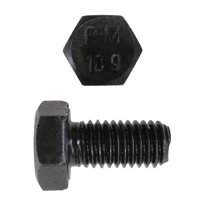 H. Paulin B612-366 Paulin M10-1.50 x 20mm Metric Hex Head Cap Screws CL 10.9 Coarse Bare Metal DIN933 FT 850 Pcs