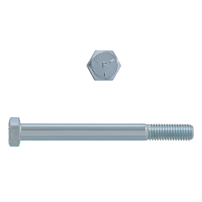 H. Paulin (680) B075-596 Paulin 1/2"-13 x 5" Hex Head Cap Screws Grade 5 UNC Zinc PT 125 Pcs