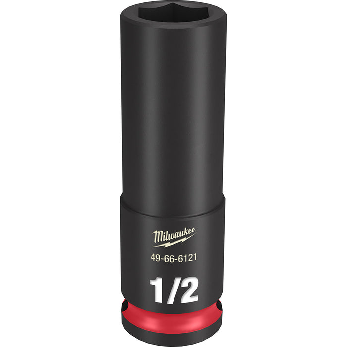 Milwaukee 49-66-6121 SHOCKWAVE Impact Duty™ 3/8"Drive 1/2" Deep 6 Point Socket