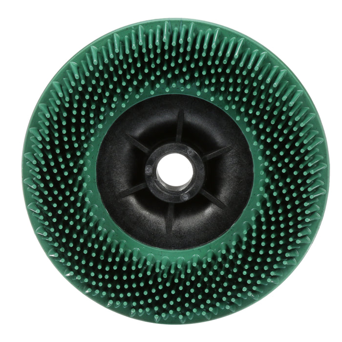 3M 24241 Scotch-Brite™ Bristle Disc, BD-ZB, 50, 4-1/2 in x 11-5/8 in (11.43 cm x 29.53 cm), Colour: Green, 3M Stock No. 7100138173