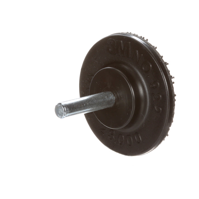 3M (815) 07494 Scotch-Brite™ Disc Pad, 922, black, 1 121/125 in (50 mm), Colour: Black, 3M Stock No. 7000045864