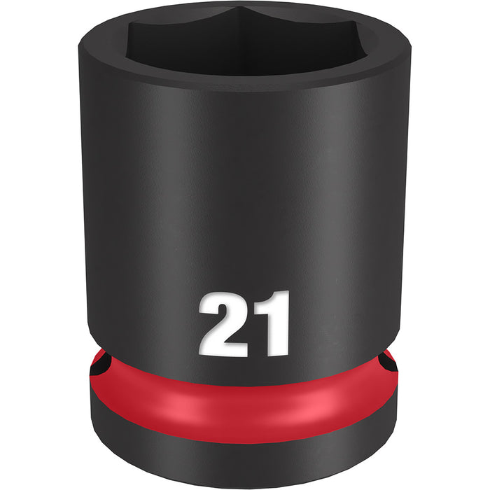 Milwaukee 49-66-6253 SHOCKWAVE Impact Duty™ 1/2"Drive 21MM Standard 6 Point Socket