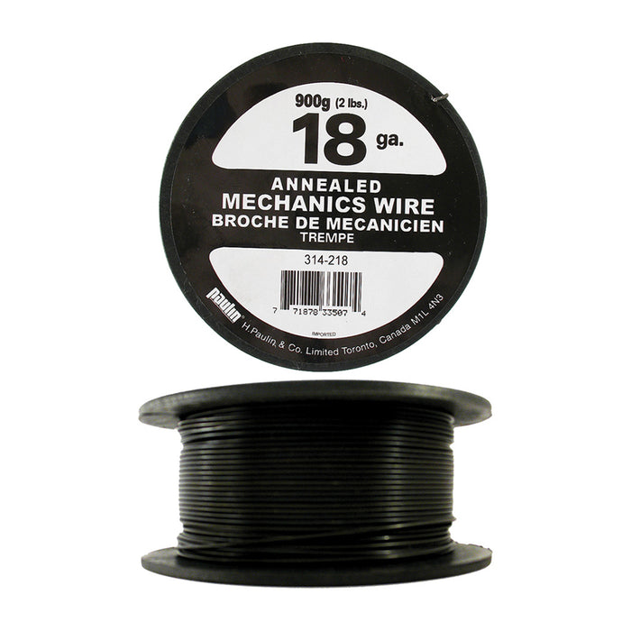H. Paulin (680) 314-218 Papco 18 Ga.x330 ft Stove Pipe Wire/Mechanics Wire, 1Pcs