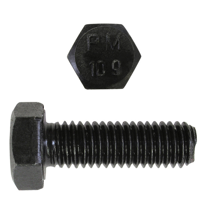 H. Paulin (680) 612-440 Paulin M14-2.00 x 40mm Metric Hex Head Cap Screws CL 10.9 Coarse Bare Metal DIN933 FT 25 Pcs