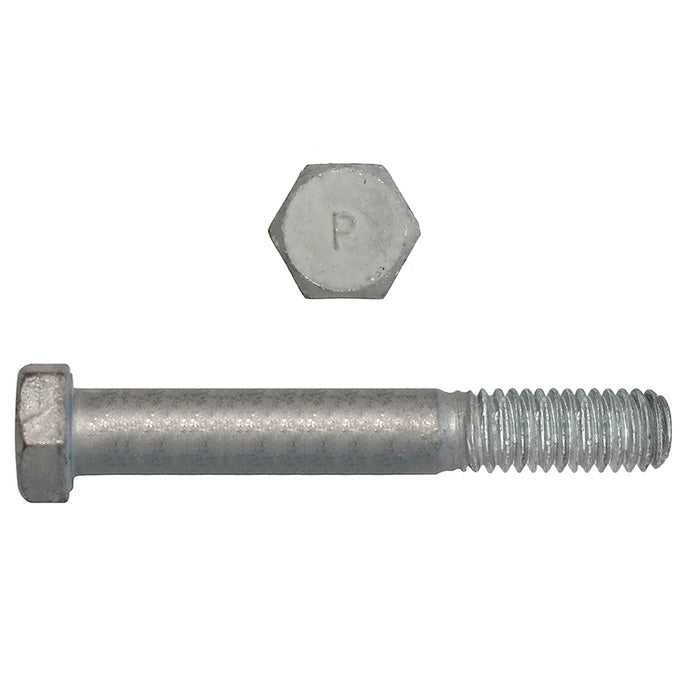 H. Paulin (680) 850-596 Paulin 1/2"-13 x 5" Hex Head Cap Screws Grade 2 UNC Galvanized PT 50 Pcs