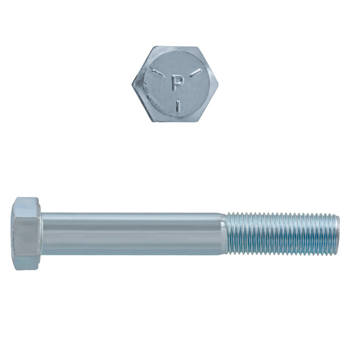 H. Paulin B076-592 Paulin 1/2"-20 x 3-1/2" Hex Head Cap Screws Grade 5 UNF Zinc PT 150 Pcs