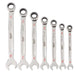 Milwaukee (366) 48-22-9406 7PC RATCHET COMBO WRENCH - SAE