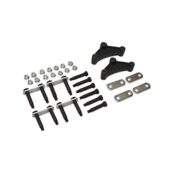 Lippert Components 121097 Lippert Trailer Axle Attaching Parts (AP) Suspension Kit for 2,000-7,000-lb. Double-Eye Tandem Axles - Standard Equalizer, Standard Bolts