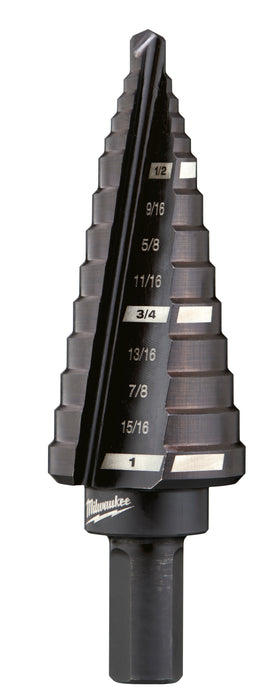 Milwaukee (366) 48-89-9208 STEP BIT 1/2" - 1"