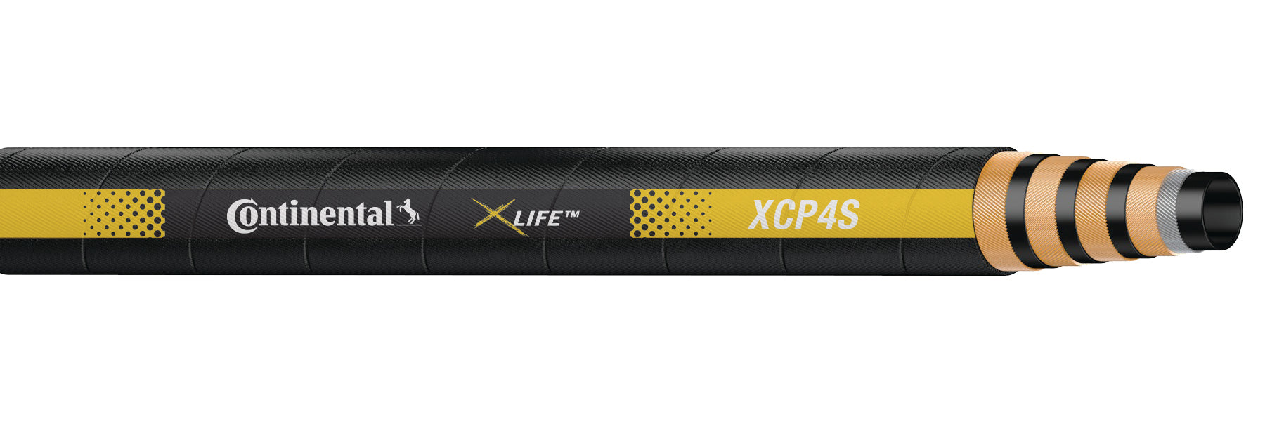 Continental Hydraulic XCP4S-20X50CL XCP4S 1-1/4" Constant Pressure Spiral 4000 psi Hose 50 FT