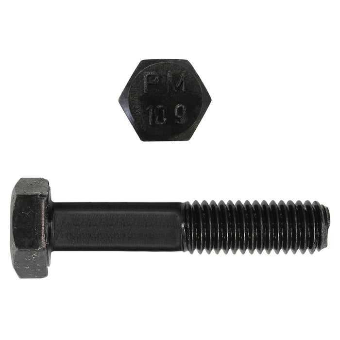 H. Paulin (680) 612-323 Paulin M8-1.25 x 45mm Metric Hex Head Cap Screws CL 10.9 Coarse Bare Metal DIN931 PT 100 Pcs