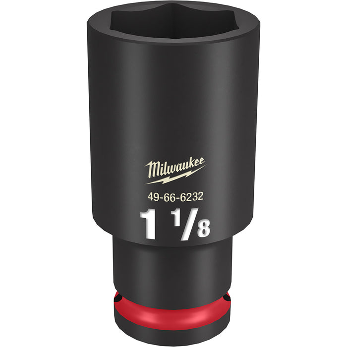 Milwaukee 49-66-6232 SHOCKWAVE Impact Duty™ 1/2"Drive 1-1/8" Deep 6 Point Socket