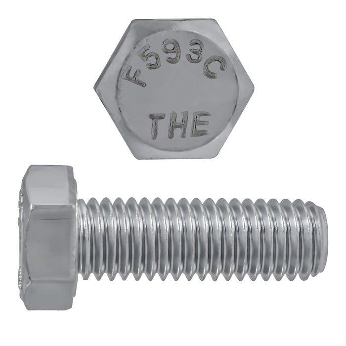 H. Paulin (680) 5000-581 Paulin 1/2"-13 x 1-1/4" Hex Head Cap Screws 18.8 Stainless UNC FT 25 Pcs