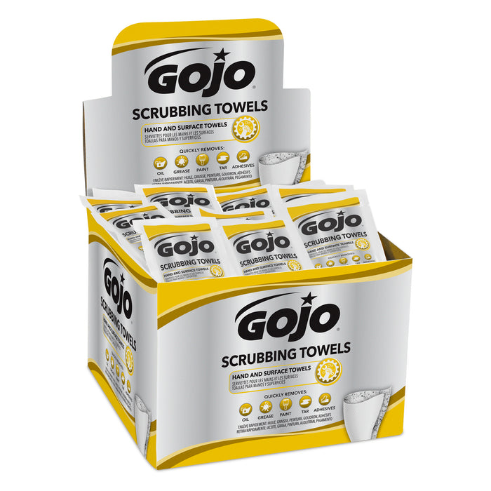 Gojo 6380-04 SCRUB WIPES 80 CT IND