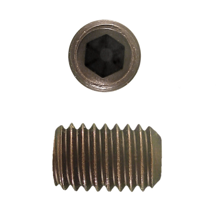 H. Paulin (680) 139-303 Paulin 1/4-28 X 3/8" Socket Head Set Screws Bare Metal 25pcs