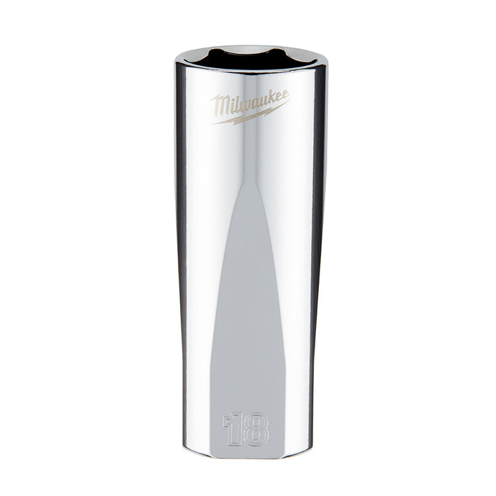 Milwaukee 45-34-0118 3/8" DRIVE 18MM SOCKET - DEEP