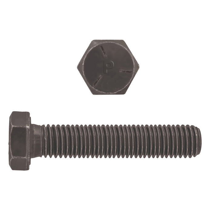 H. Paulin (680) B073-889 Paulin 1-1/4"-7 x 3-1/2" Hex Head Cap Screws Grade 5 UNC Bare Metal FT 20 Pcs