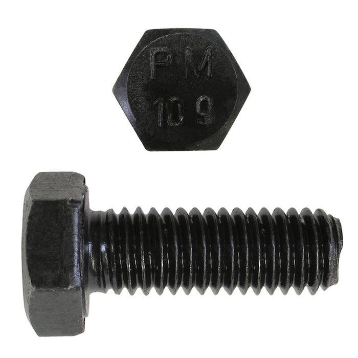 H. Paulin 612-439 Paulin M14-2.00 x 35mm Metric Hex Head Cap Screws CL 10.9 Coarse Bare Metal DIN933 FT 25 Pcs