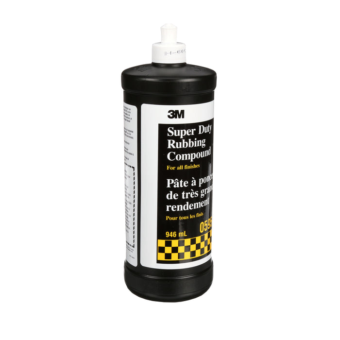 3M 05954 3M™ Super Duty Rubbing Compound, 05954, 946 ml, Colour: Beige, 3M Stock No. 7000136472
