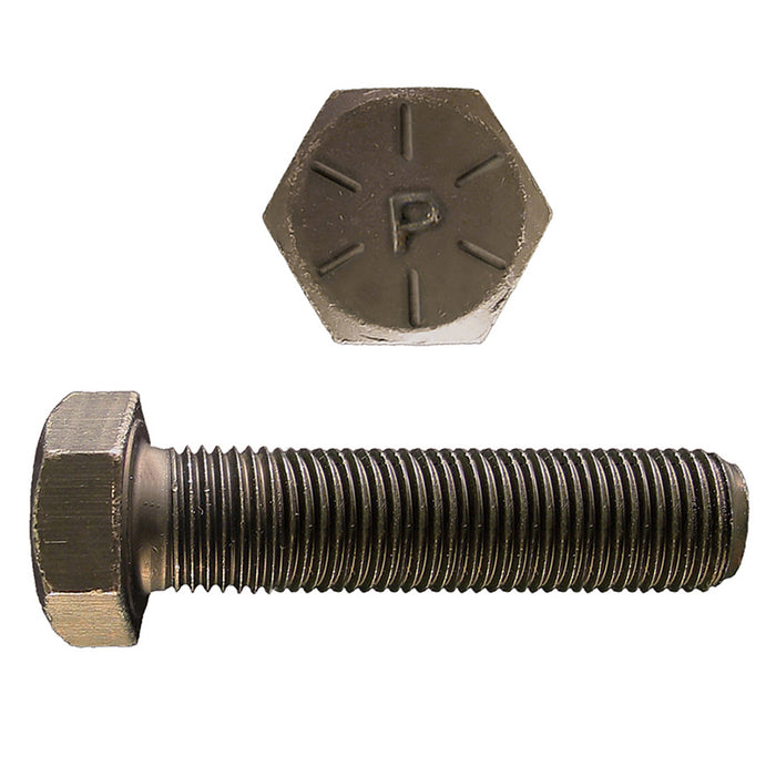 H. Paulin (680) B078-807 Paulin 1"-14 x 3" Hex Head Cap Screws Grade 8 UNF Bare Metal FT 40 Pcs