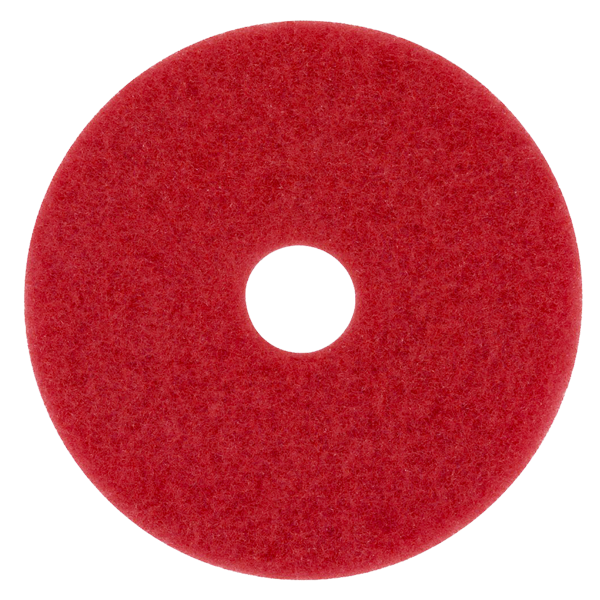 Dustbane (249) 42105 18" Red Buffing Conventional Floor Pad