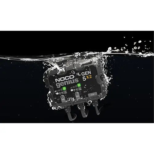 Genius® Gen5X2 2-Bank, 10-Amp On-Board Battery Charger - GEN5X2
